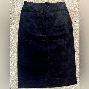 Anthropologie Navy Blue Skirt. Brand new item with tags on. Never worn.